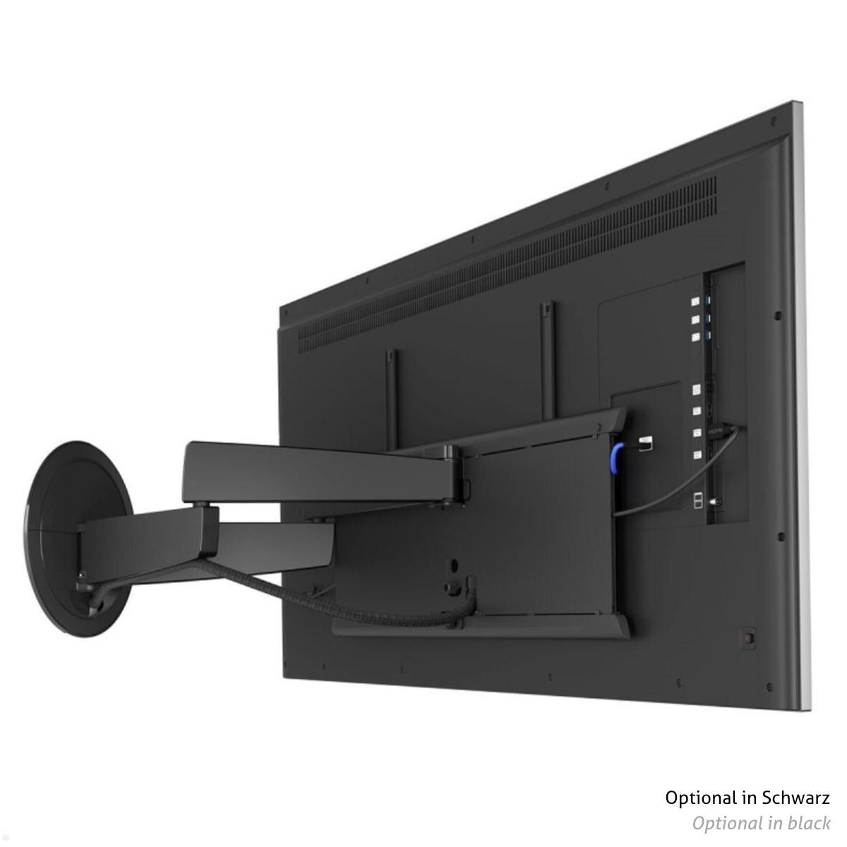 Vogels SIGNATURE TVM 7655W schwenkbare TV Wandhalterung 40-77 Zoll, weiß DesignMount