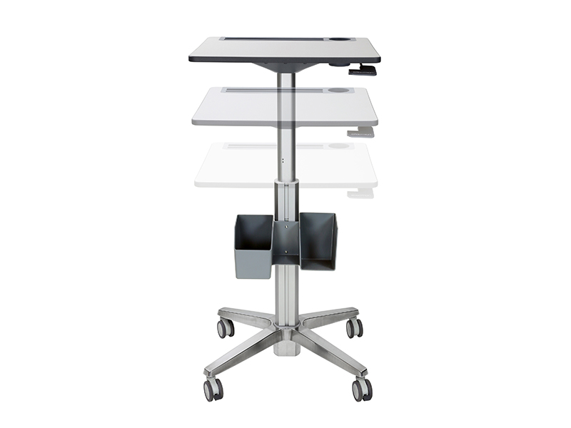 Ergotron LearnFit einstellbarer Stehschreibtisch (24-481-003), höhenverstellbar