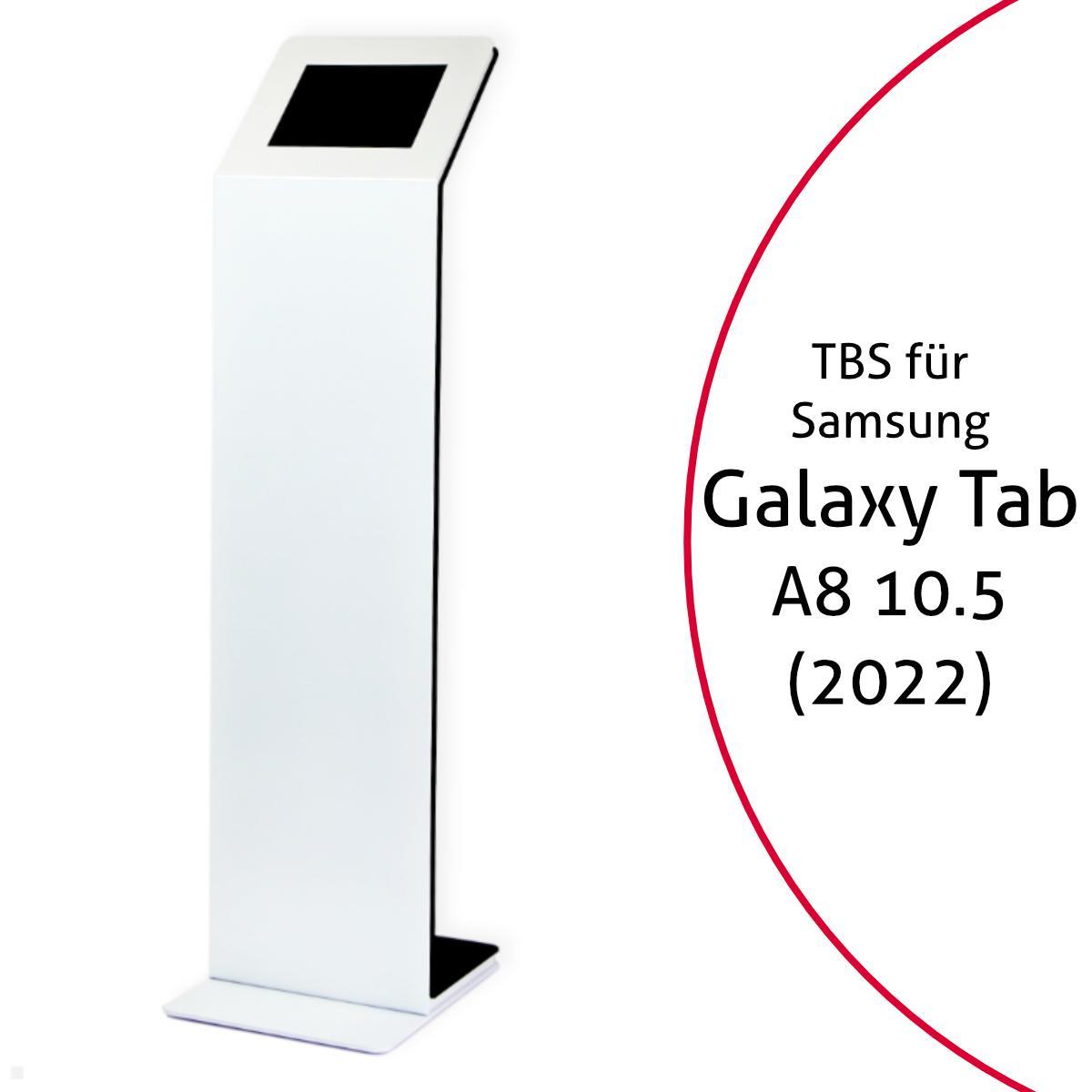 TabLines TBS106 Design Tabletständer quer mit Akku Samsung Tab A8 10.5 (2022)