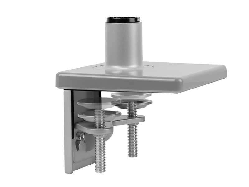 Humanscale M10 Monitor Tischhalterung Klemme, schräg, silber (M10CMSBTB) Tischklemme