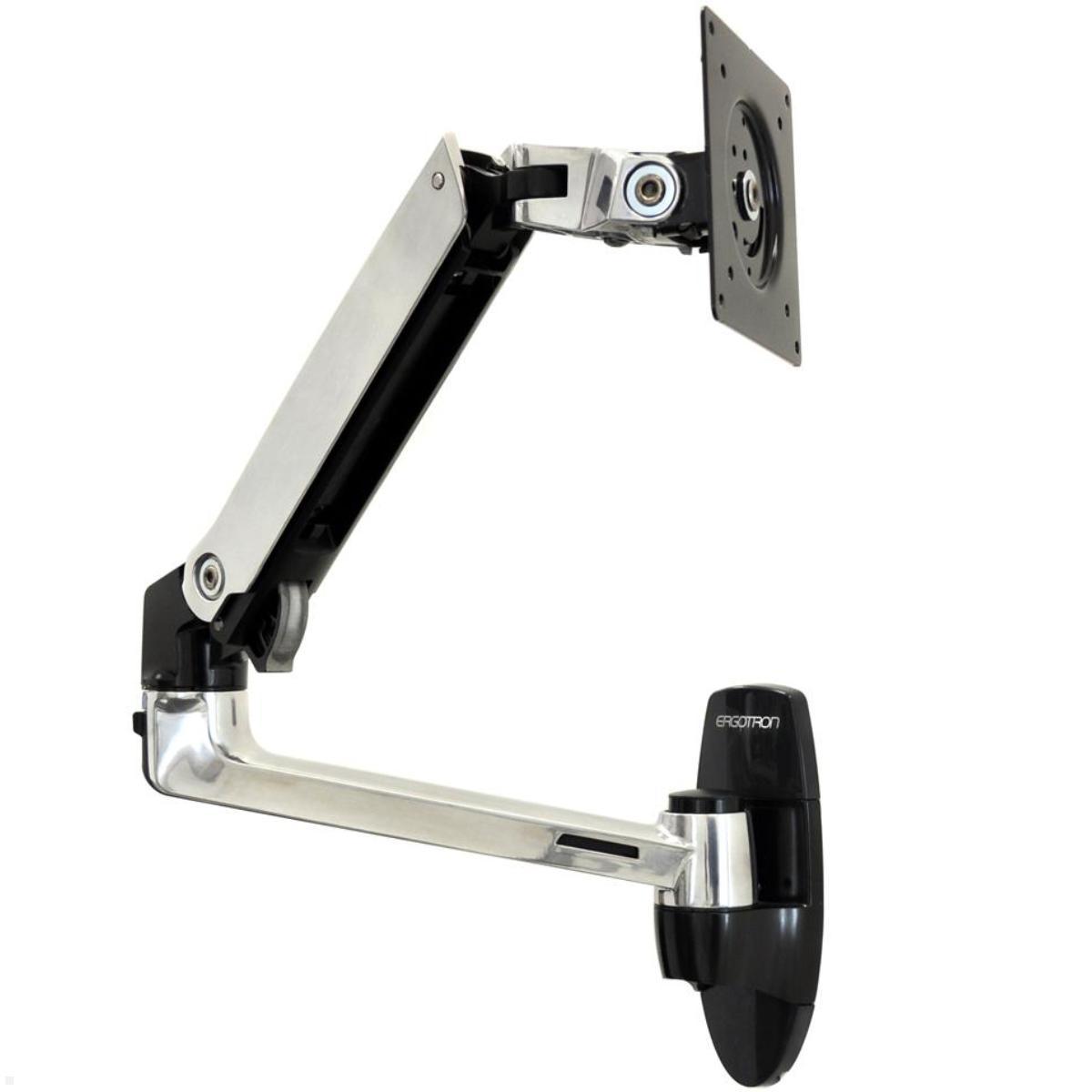 Ergotron LX Arm Monitorhalterung für Rohre / Säulen 46-50 mm, silber, schwenkbar