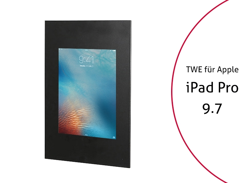 TabLines TWE044B Tablet Wandeinbau für Apple iPad Pro 9.7