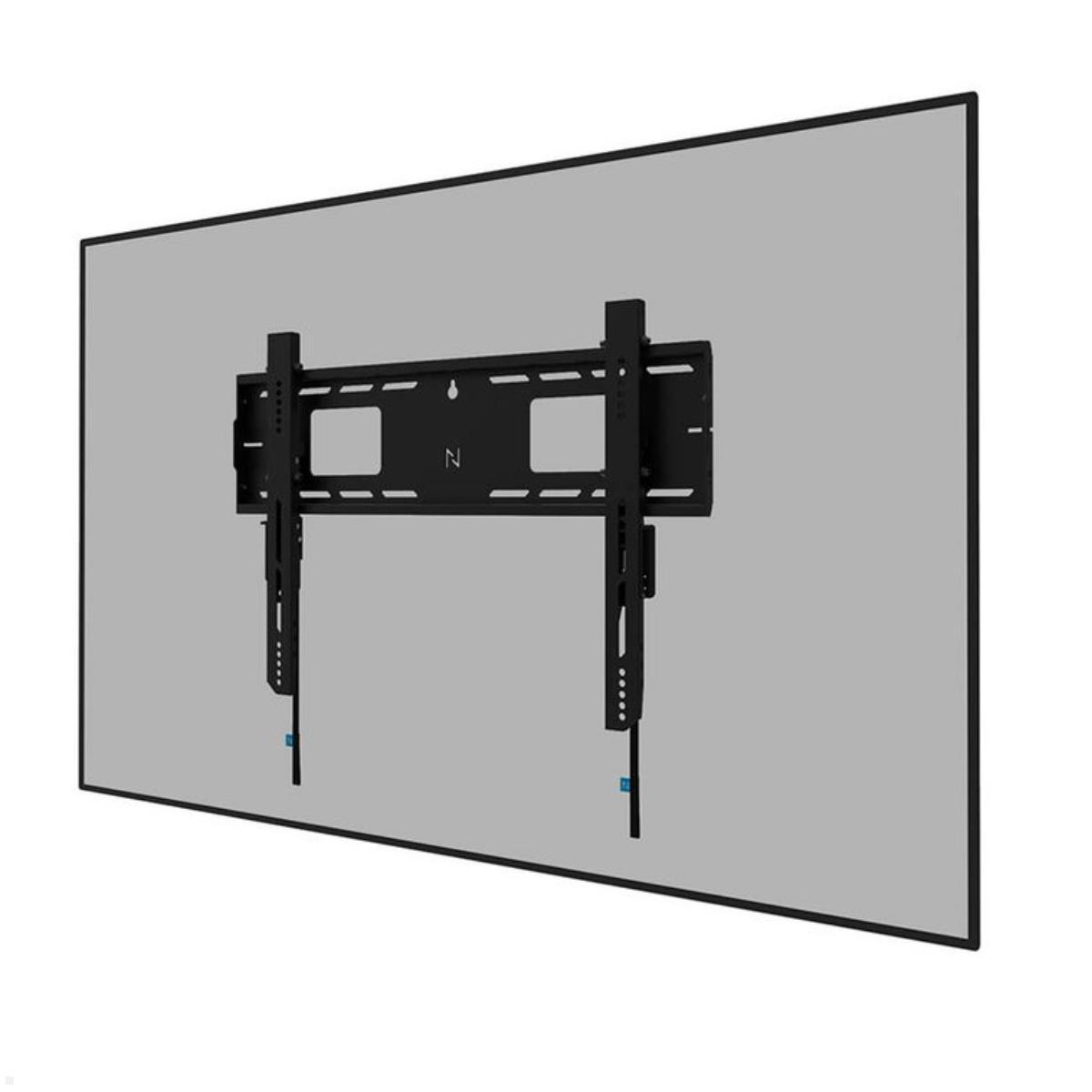 Neomounts Level WL30-750BL16 flacher Schwerlast TV Wandhalter 42 - 86 Zoll, 125 kg, schwarz