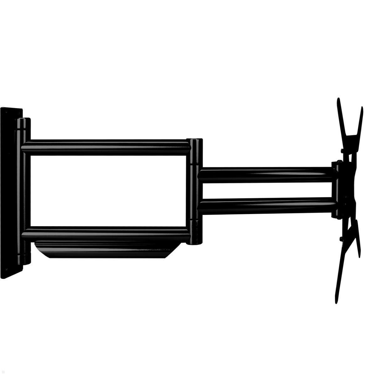 Cavus WMV9050 schwenkbare TV Wandhalterung 37 - 65 Zoll, 800mm schwarz Seitenansicht