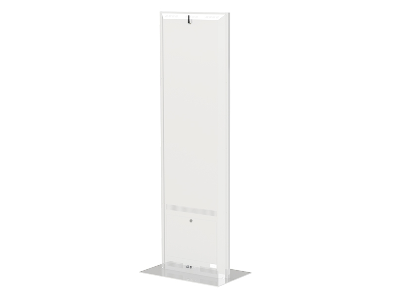 MonLines MDS005W Design Display Stele 65 Zoll THIN Rückseite