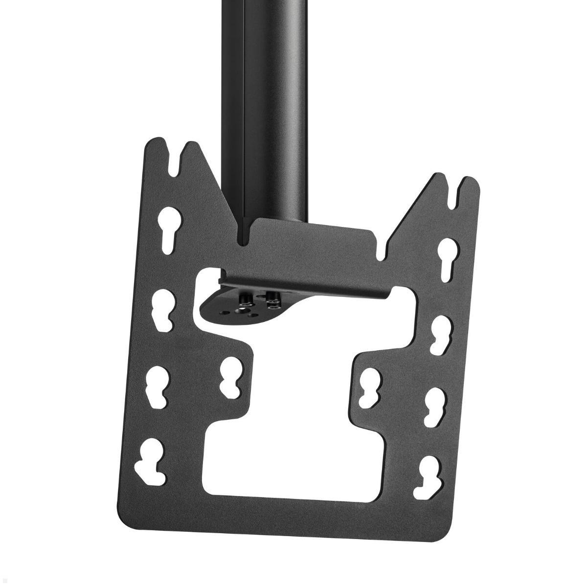 Vogels Connect-It PUC 2408 - 80 cm Säule für Deckenhalterung, schwarz, Zubehör Halterung