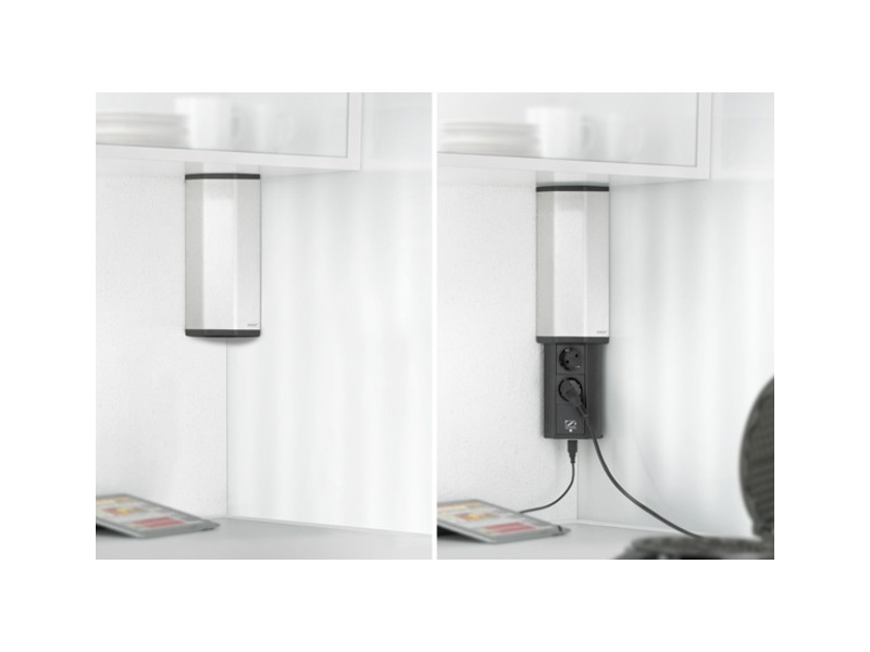 EVOline V-Port 2x Schuko Schnellmontage