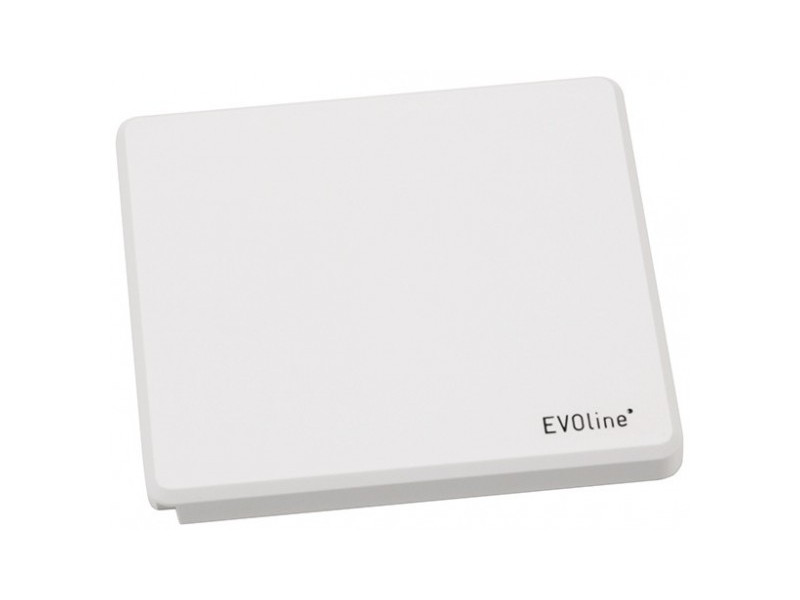 EVOline Square80 1x Schuko mit USB geschlossen