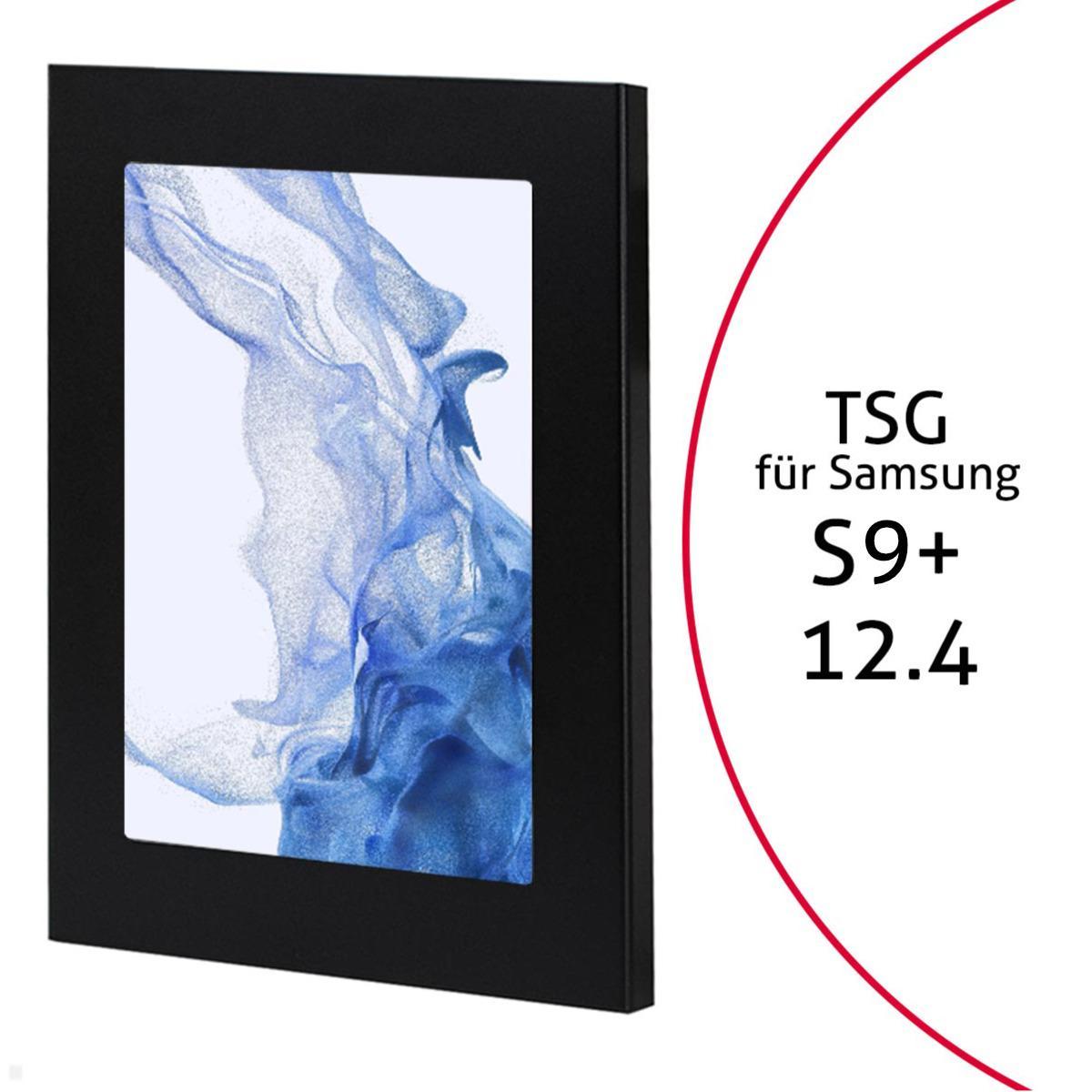 TabLines TSG094B Tablet Schutzgehäuse für Samsung Tab S9+ 12.4, schwarz