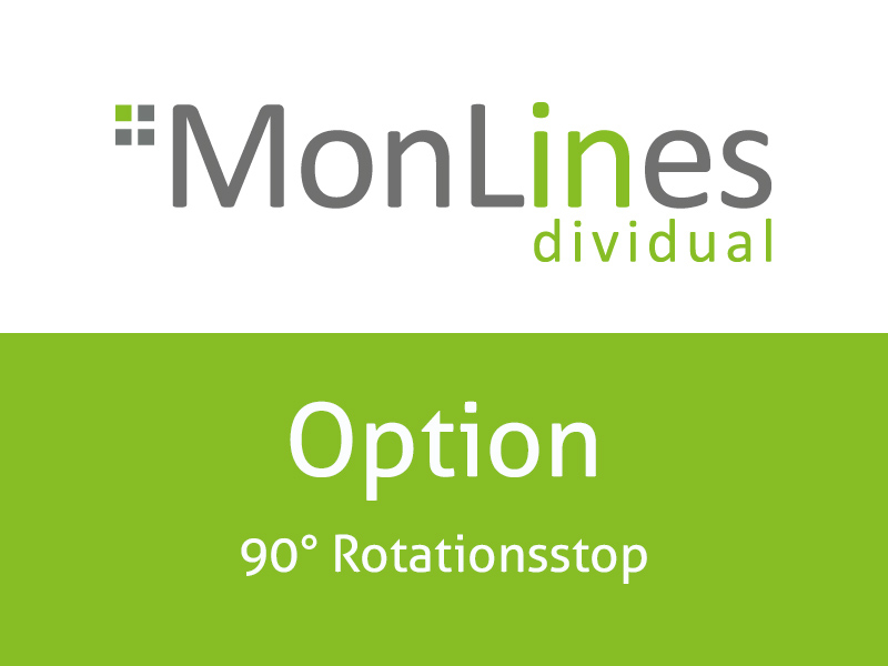 MonLines Zubehör Rotationsstop 90Grad für Vogels PFW 6854