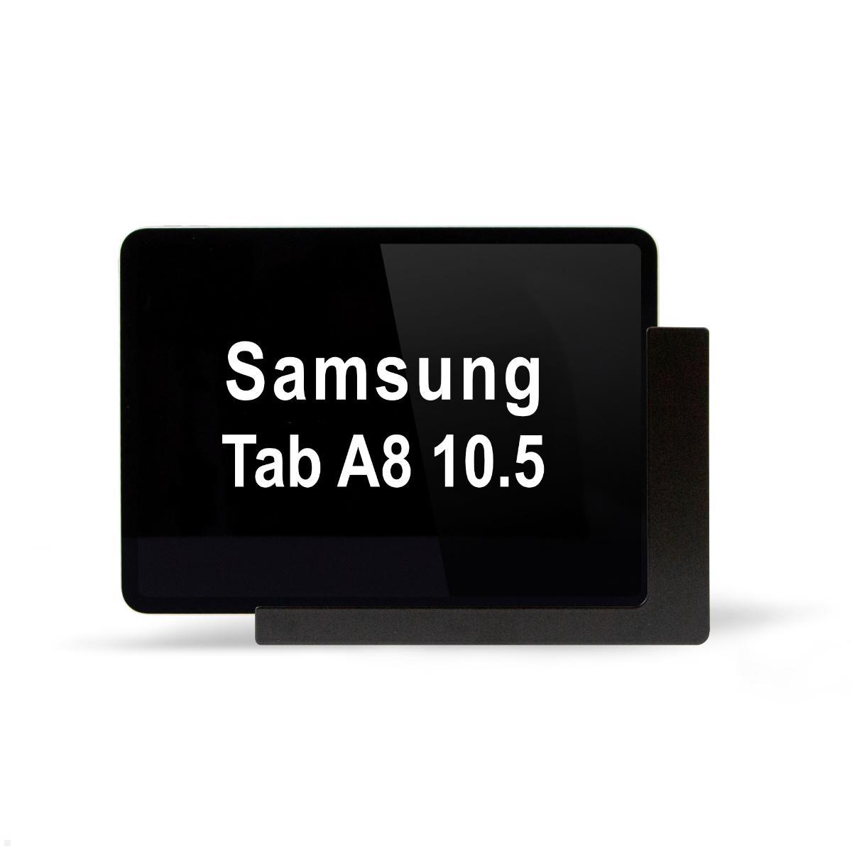 TabLines TWP018B Wandhalterung für Samsung Tab A8 10.5 (2022), schwarz