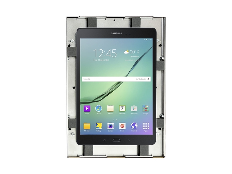 TabLines TWE017W Tablet Wandeinbau für Samsung Tab S2 9.7 HB Front ohne Deckel