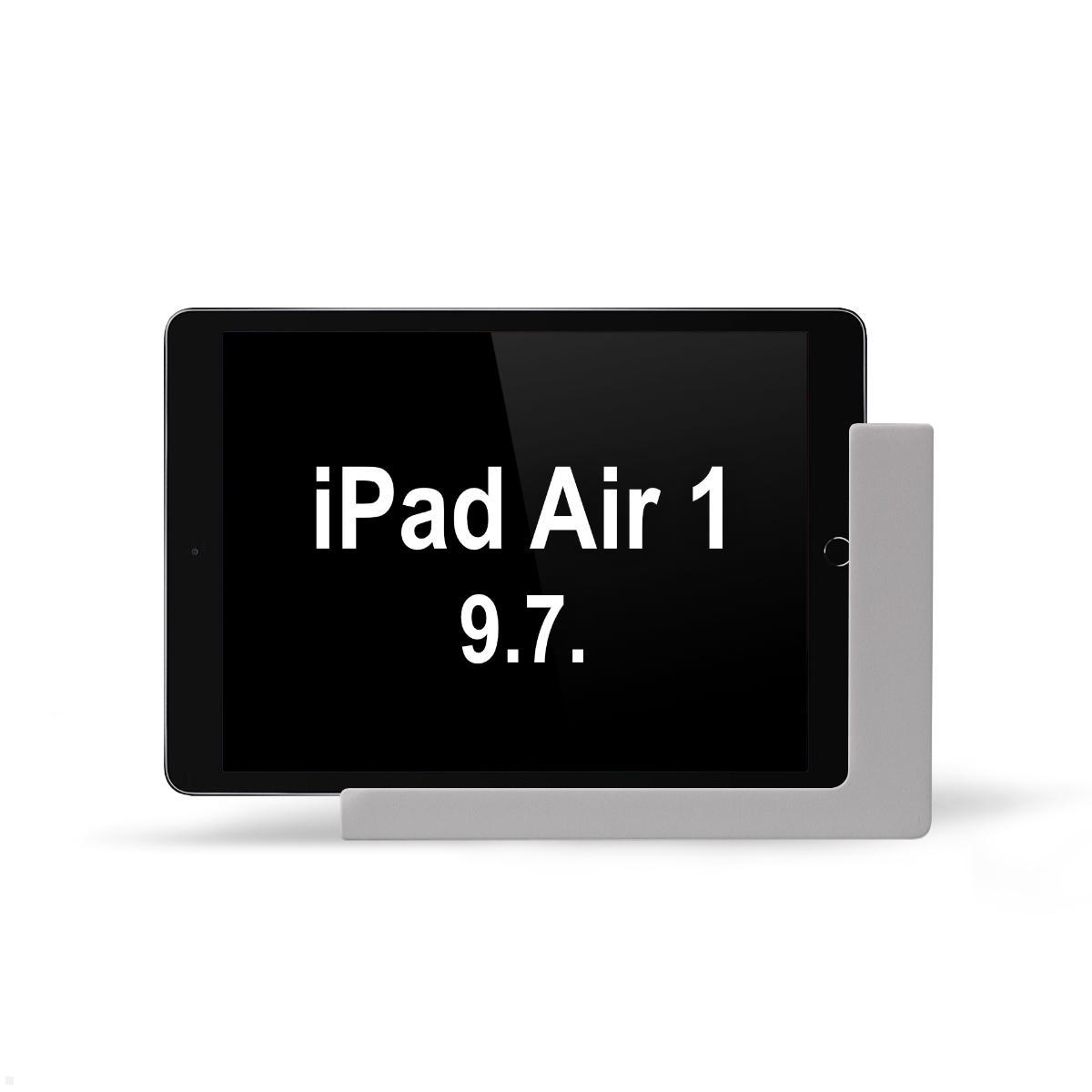 TabLines TWP010S Wandhalterung für Apple Air 1 9.7, silber