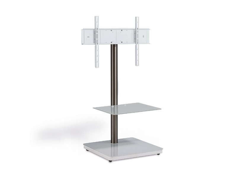 PureMounts GI-PM-204W TV Standfuß schwenkbar, weiß