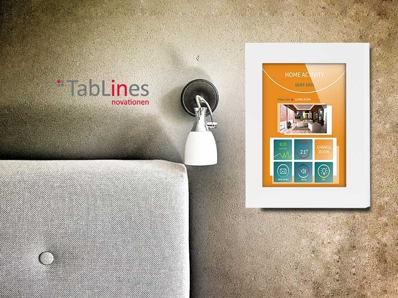 TabLines TSG052 Tablet Schutzgehäuse für Samsung Galaxy Tab A 7.0 Smart Home Anwendung