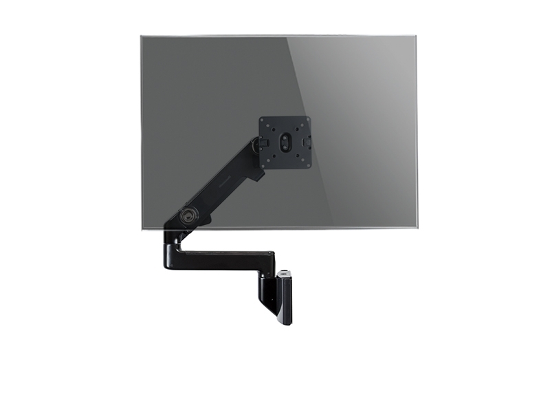 Humanscale M8 straight Wall Mount, black