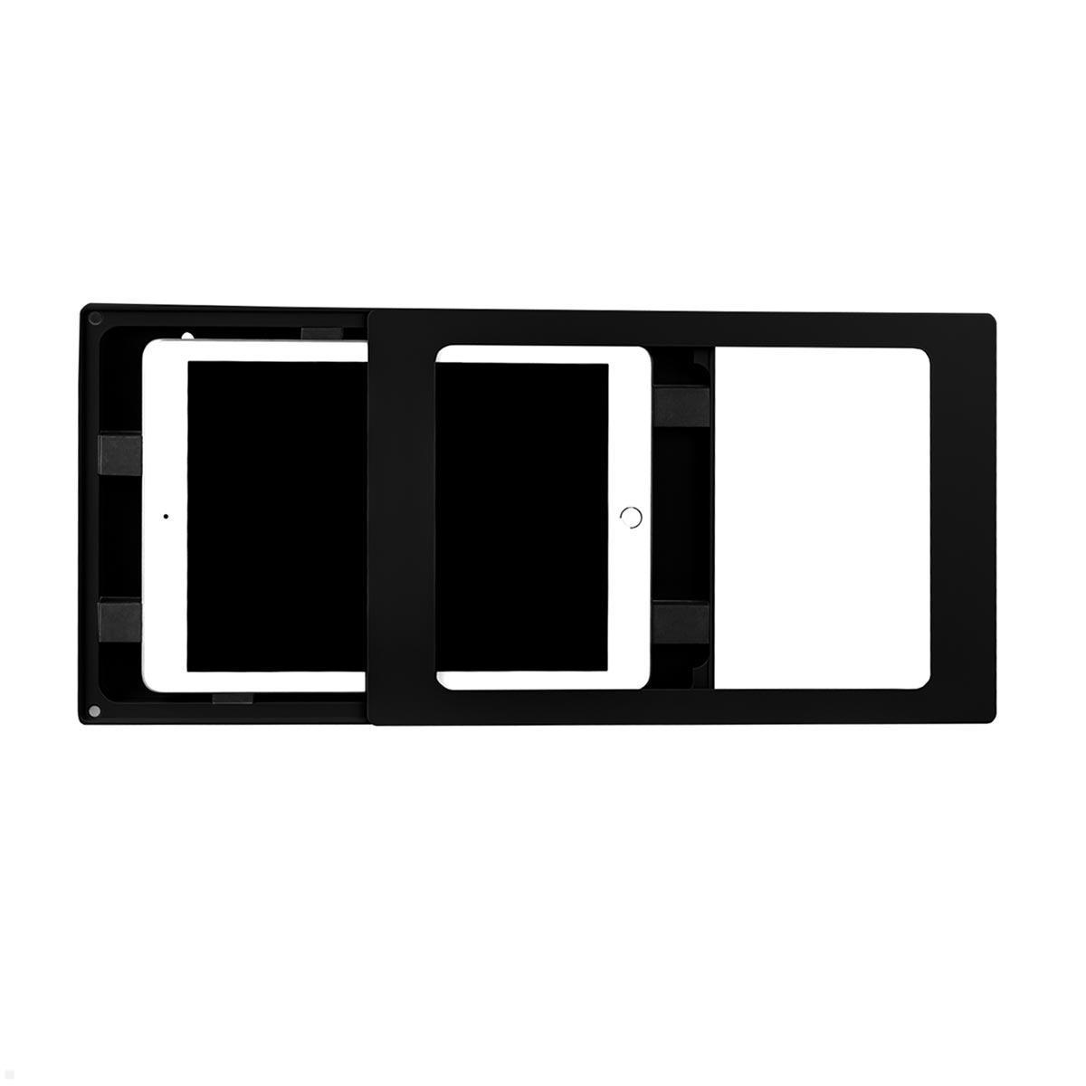 TabLines TWH063B Wandhalterung für Samsung Tab S10+ 12.4, schwarz, Einsatz Tablet