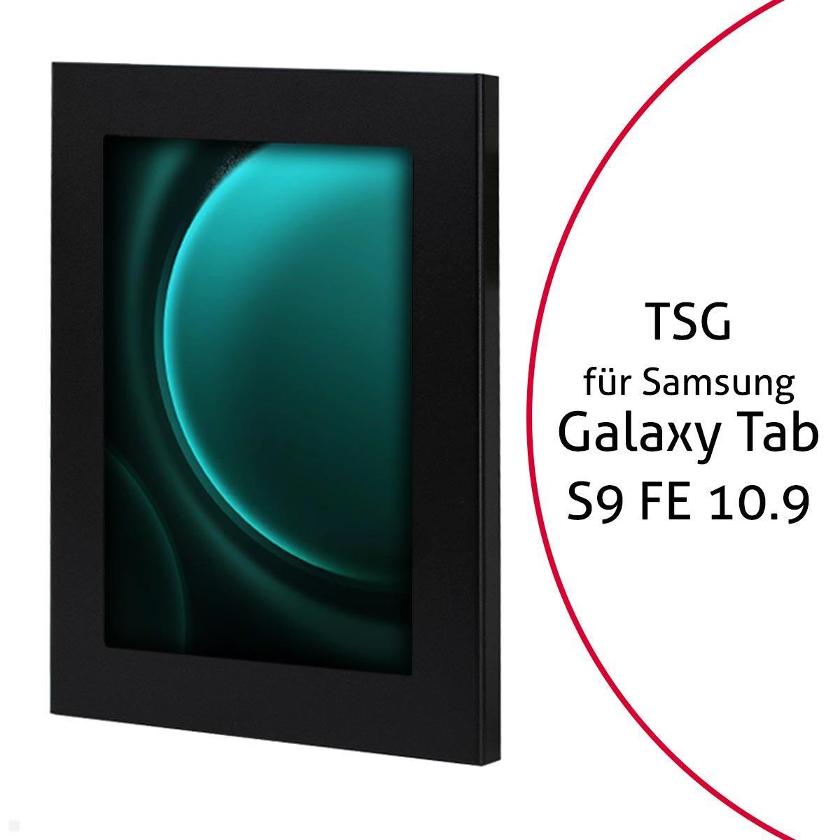 TabLines TSG096B Tablet Schutzgehäuse für Samsung Tab S9 FE 10.9, schwarz