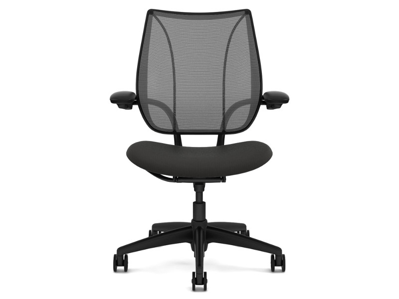 Humanscale Bürostuhl Liberty Task L111BM11F197, grau Frontansicht