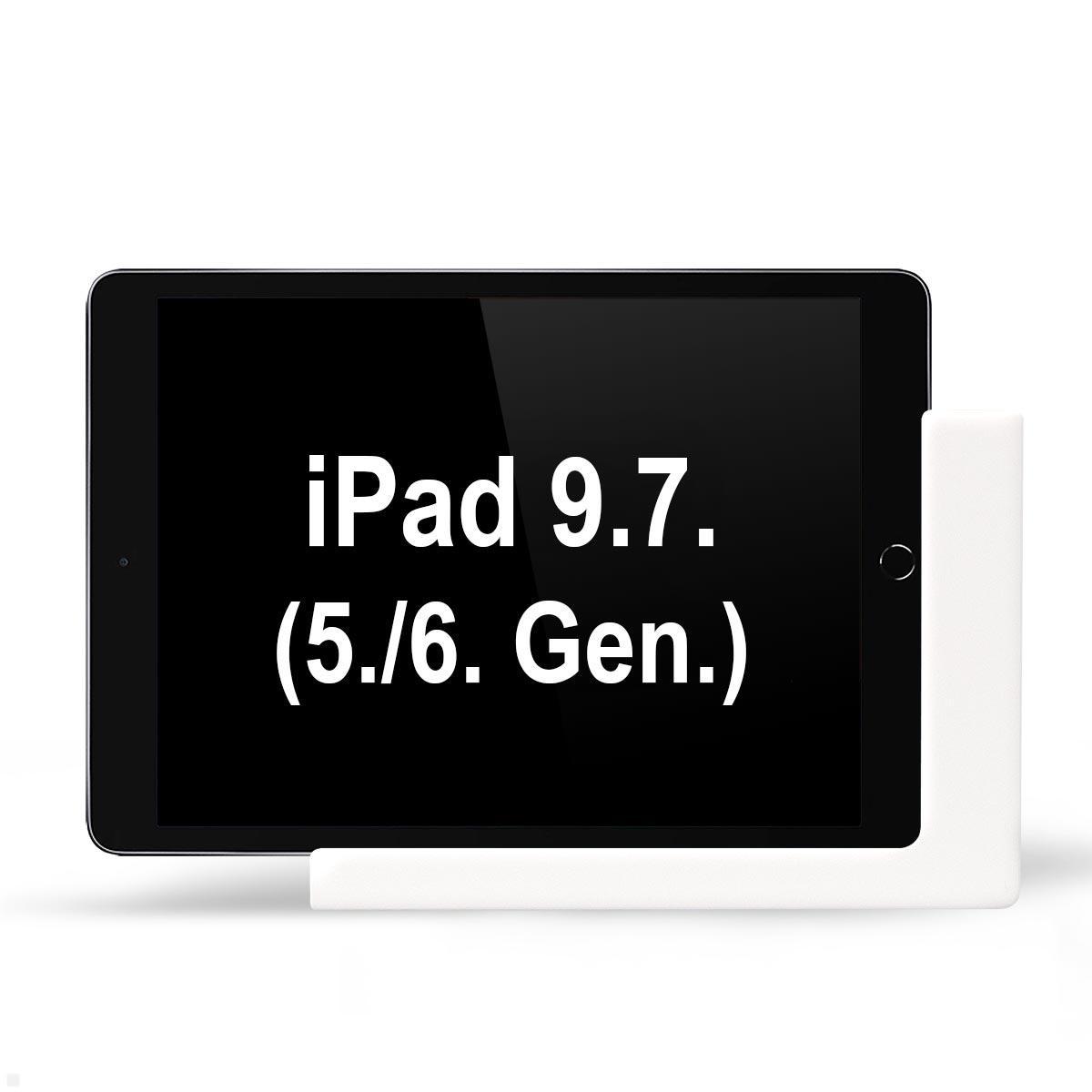 TabLines TWP017W Wandhalterung für Apple iPad 9.7 (5./6. Gen.), weiß