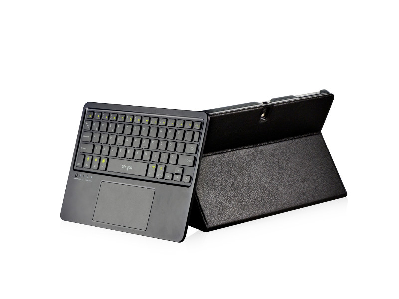 LEICKE Sharon Galaxy Tab PRO 10.1 Schutztasche mit Multi-Touchpad Tastatur