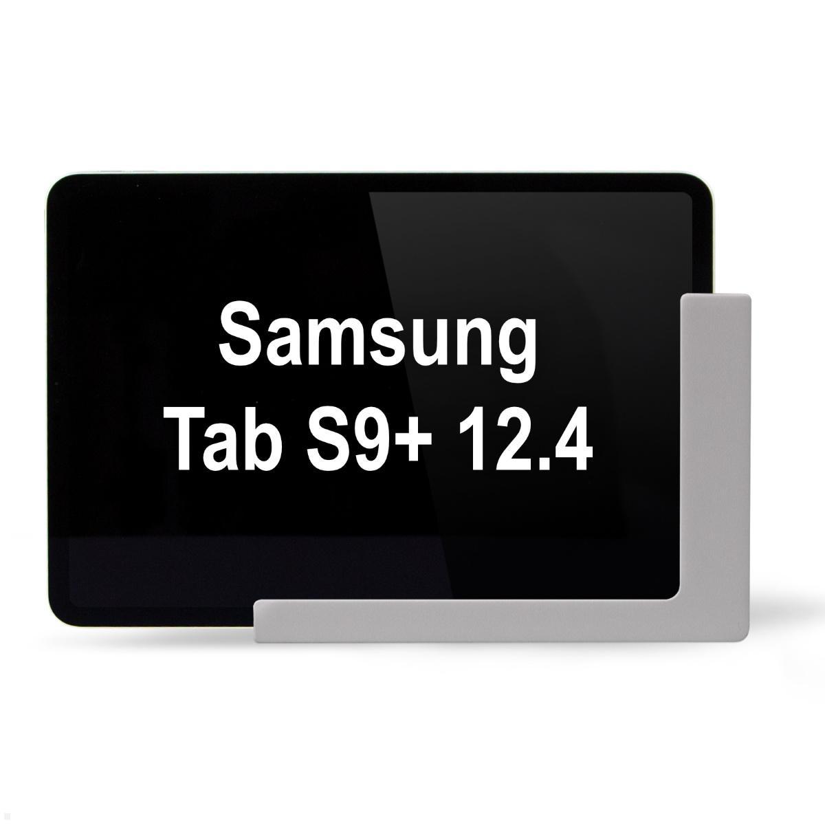 TabLines TWP030S Wandhalterung für Samsung Tab S9+ 12.4, silber