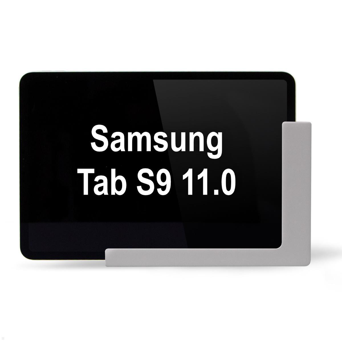 TabLines TWP029S Wandhalterung für Samsung Tab S9 11.0, silber