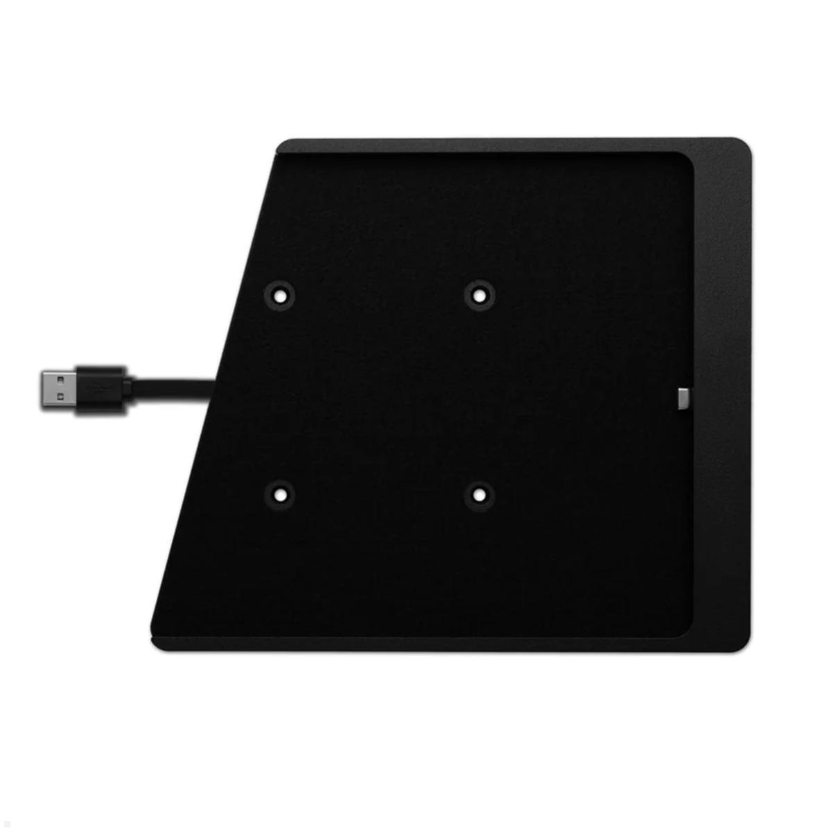 Displine Companion Wall Home Wandhalter für Samsung Tab A9 8.7, mit integrierten Ladekabel