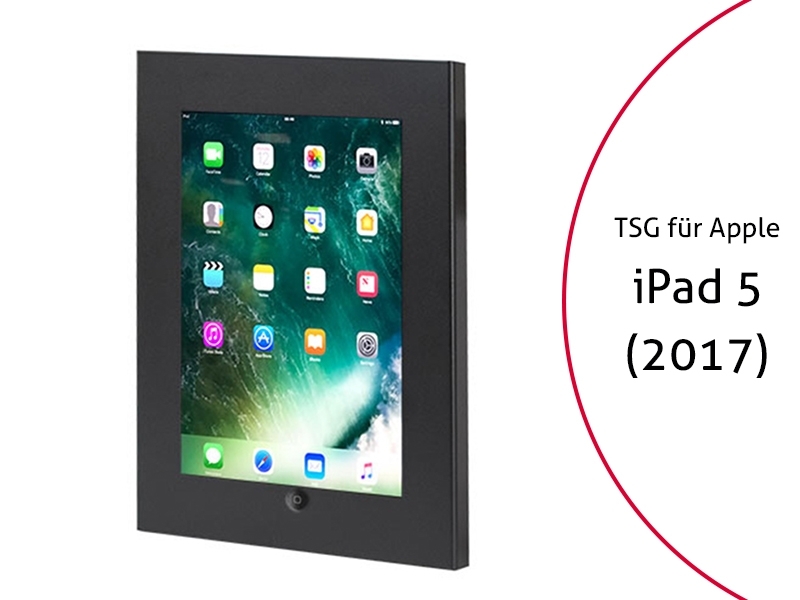 TabLines TSG042B Tablet Schutzgehäuse für Apple iPad 5 (2017), HB, schwarz