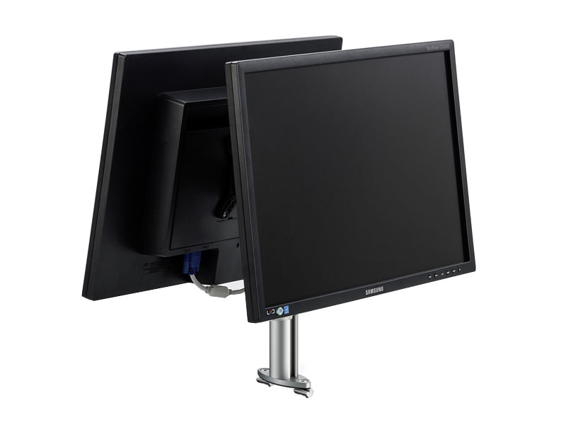 Novus MY twin fix S Dual-Monitorhalter mit Systemschiene (910+1169+000)