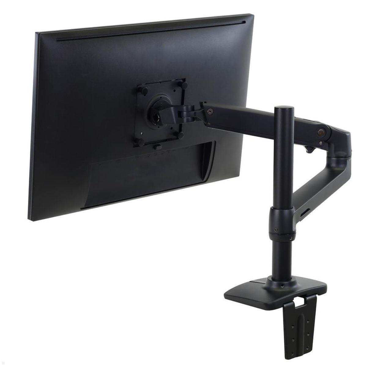 Ergotron LX Arm Monitor Halterung mit Tischklemme mit hoher Säule (45-537-224), Rückansicht