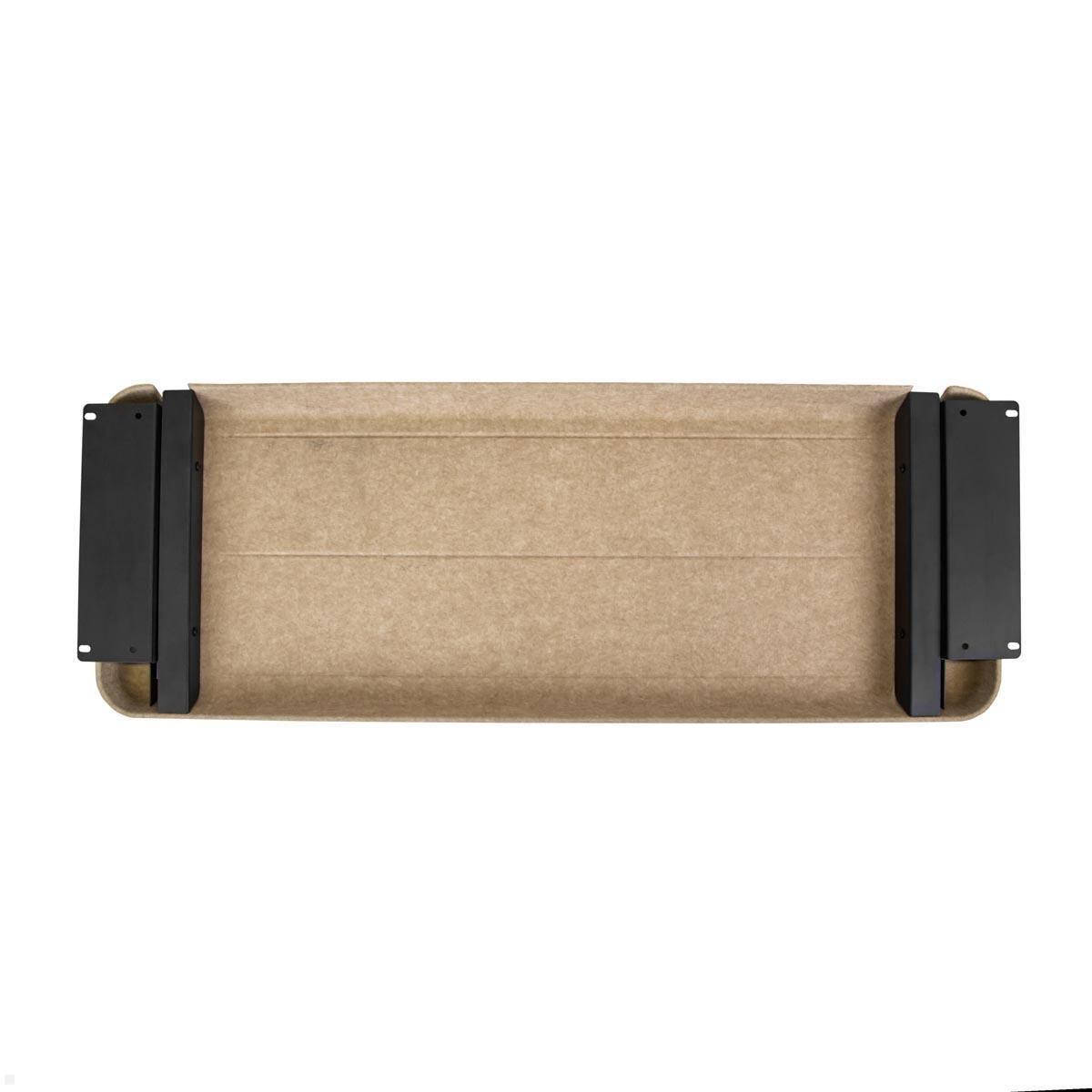 APTO FELT Drawer SLIM Filz Schreibtisch Unterbauschublade, beige 70 % aus recycelten Plastikflaschen