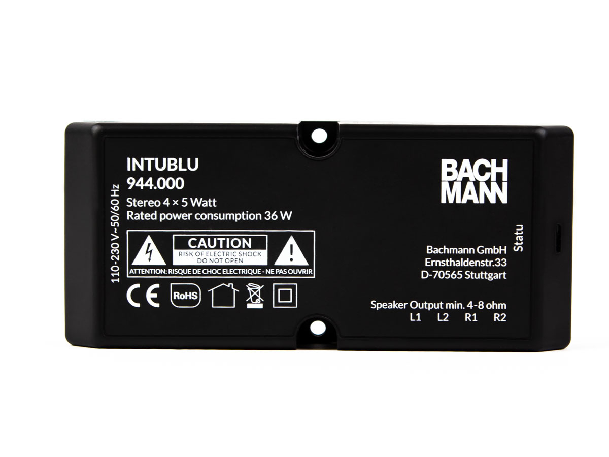 Bachmann INTUBLU Einbaulautsprecher (944.000) Bluetooth Netzteil