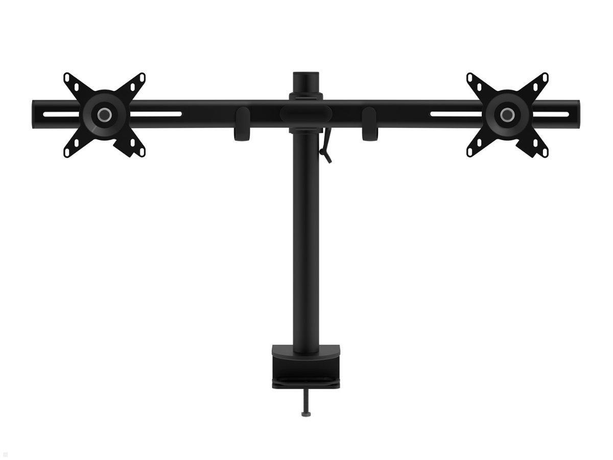 Dataflex Viewmate 2-fach Monitor Tischhalterung (52.643), schwarz, drehbar