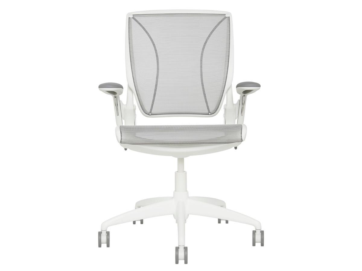 Humanscale Diffrient World Chair Bürostuhl W11WN01N01, weiß