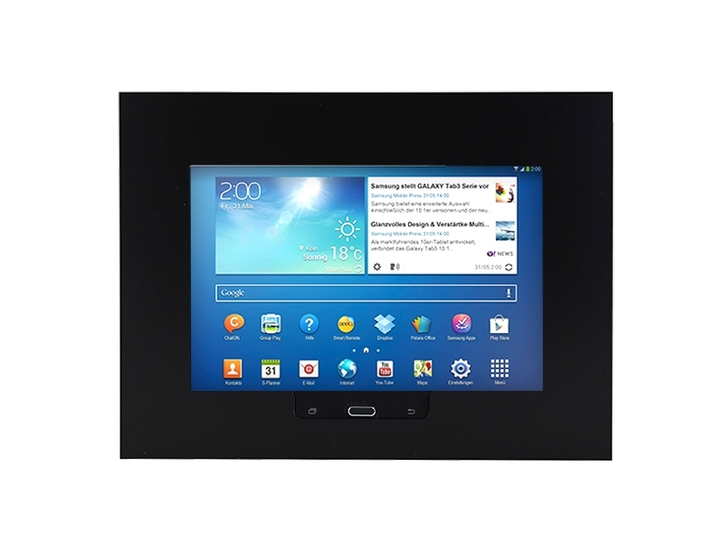 TabLines TWE005B Tablet Wandeinbau für Samsung Tab 3 10.1 mit Homebutton