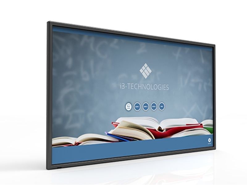 i3 Technologies interaktives 20 Touchdisplay 55" 4K mit Wandhalterung