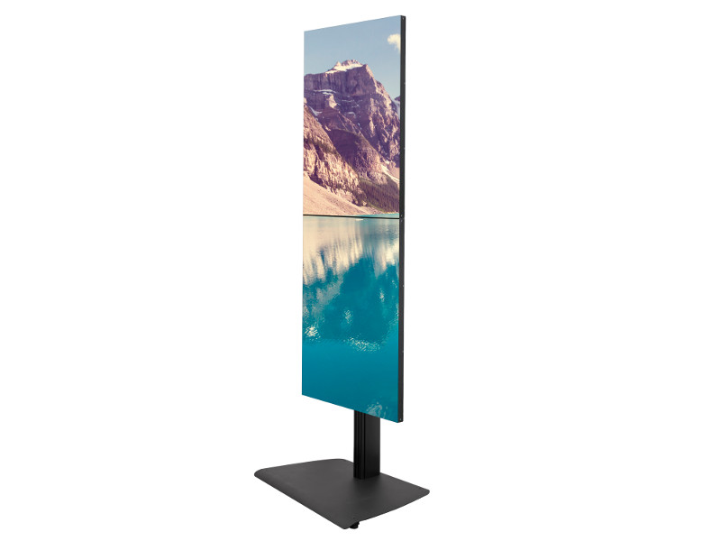 B-Tech BTF842/BB System X Dual Monitorständer Hochformat front