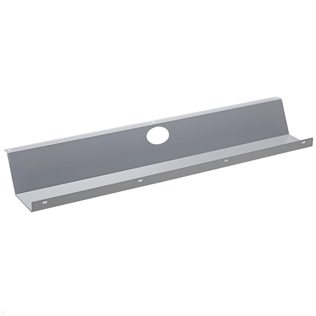 TecLines TKK005S Kabelkanal Schreibtisch 74 cm, silber