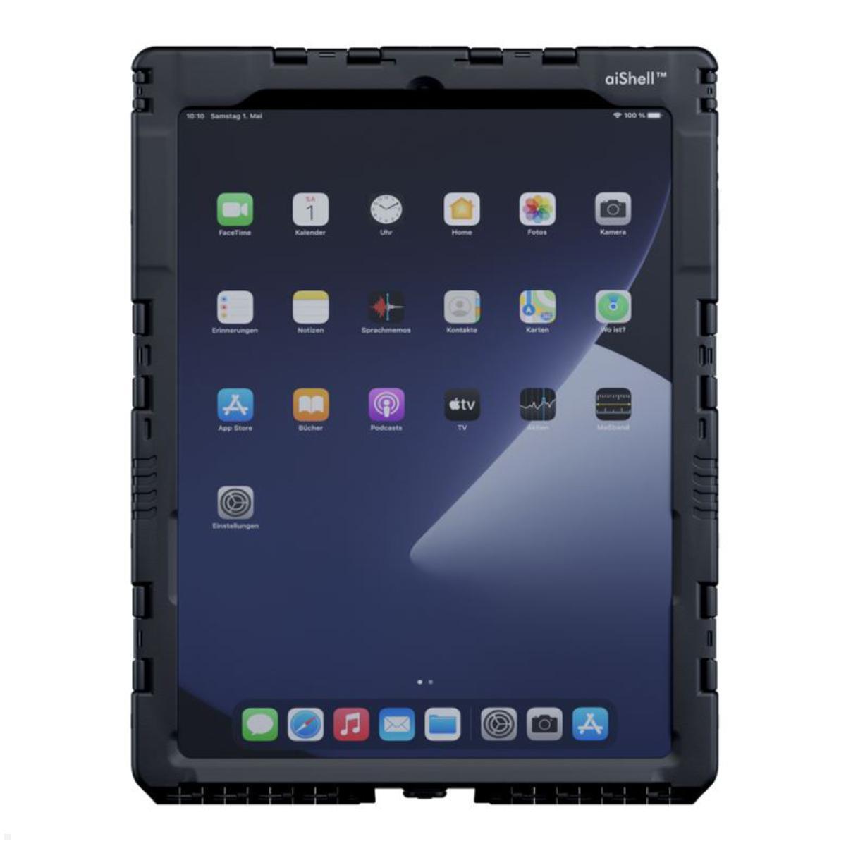 Andres Industries aiShell 12 Schutzgehäuse für iPad Pro 12.9 (3./ 4./ 5./ 6. Gen.), schwarz