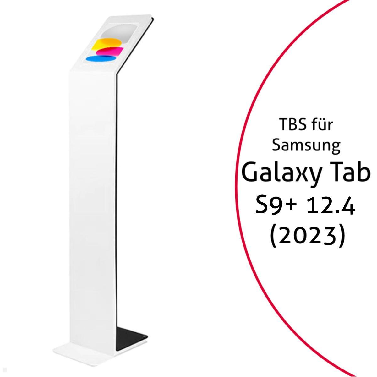 TabLines TBS114 Design Tabletständer hoch für Samsung Tab S9+ 12.4