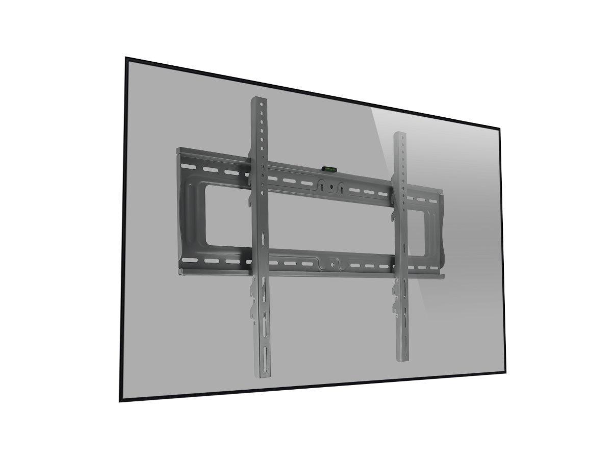 MonLines MWH013S flache TV Wandhalterung 42-90" abschließbar, silber