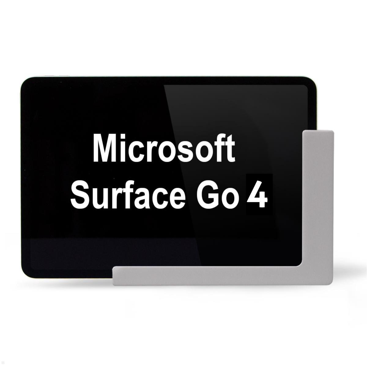 TabLines TWP040S Wandhalterung für Microsoft Surface Go 4, silber