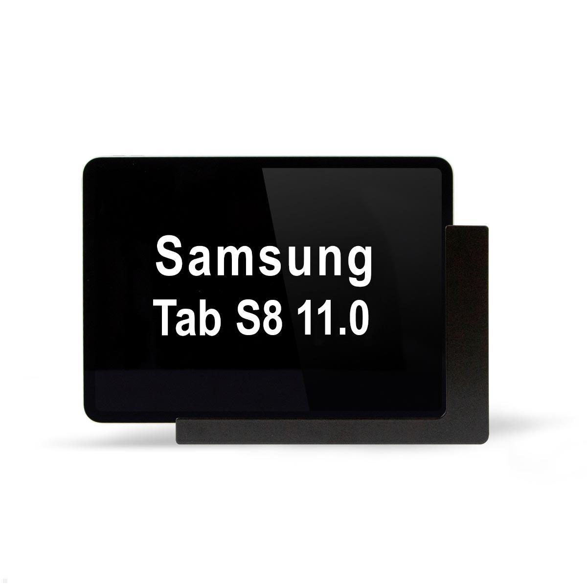 TabLines TWP020B Wandhalterung für Samsung Tab S8 11.0 (2022), schwarz