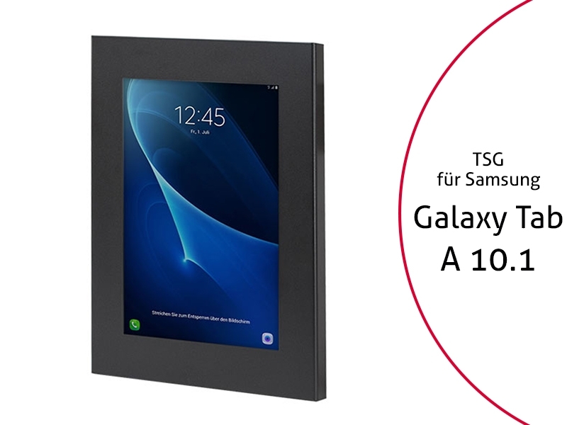 TabLines TSG050B Tablet Schutzgehäuse für Samsung Tab A 10.1, schwarz