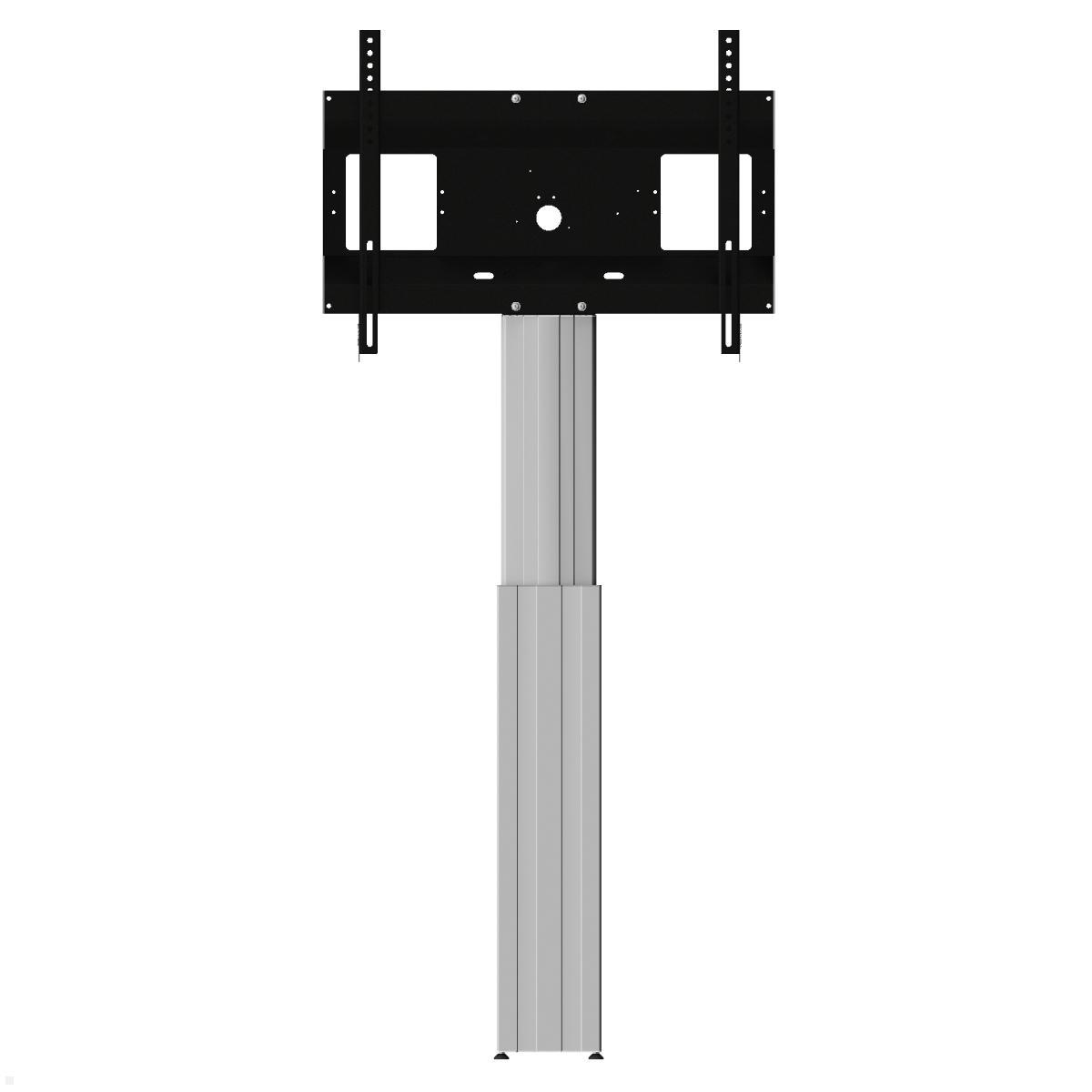 Conen SCETAW elektrischer TV Boden-Wandhalter 42-100 Zoll, silber, ausgefahren