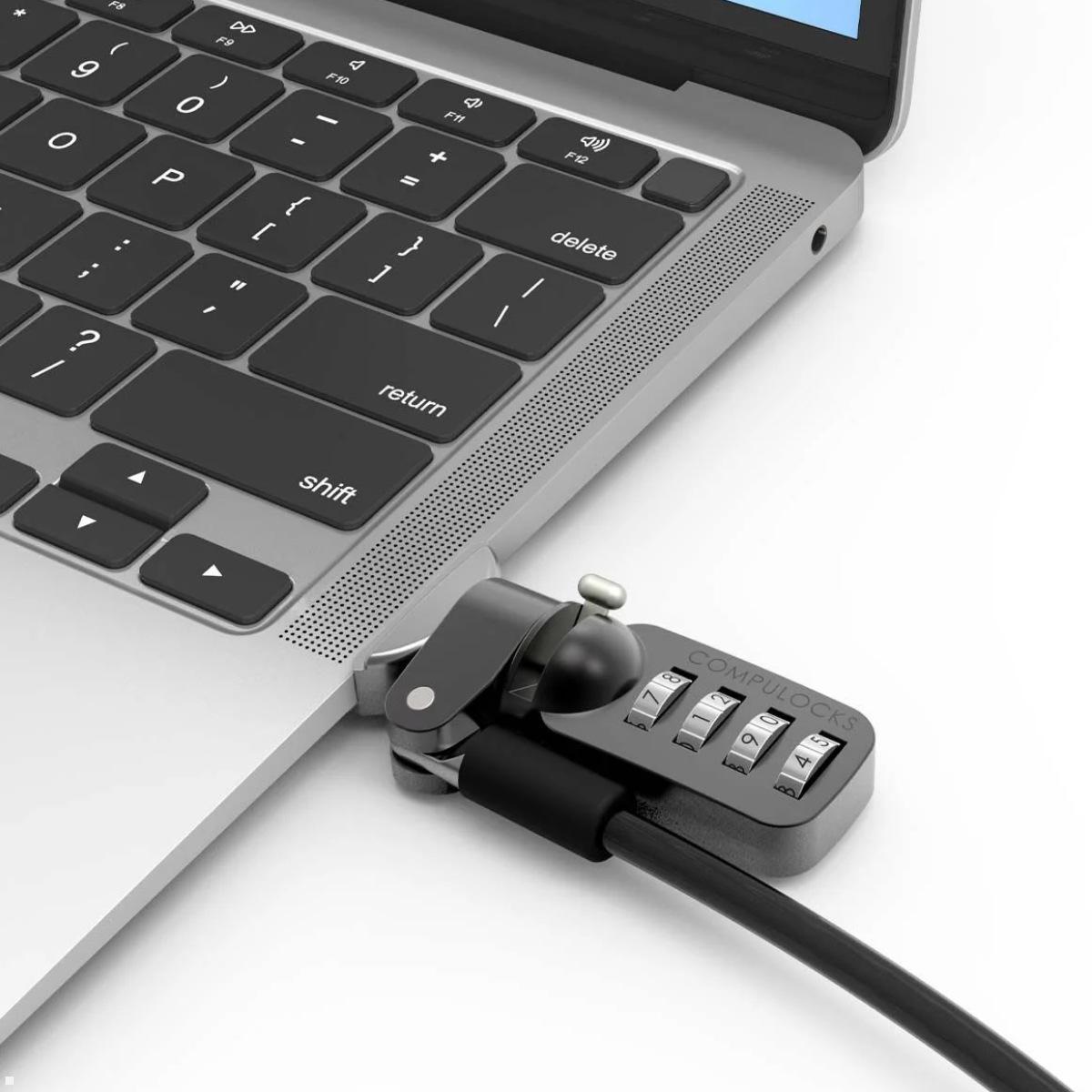 Compulocks Ledge MacBook Air Lock Laptop Adapter mit Kombinationsschloss