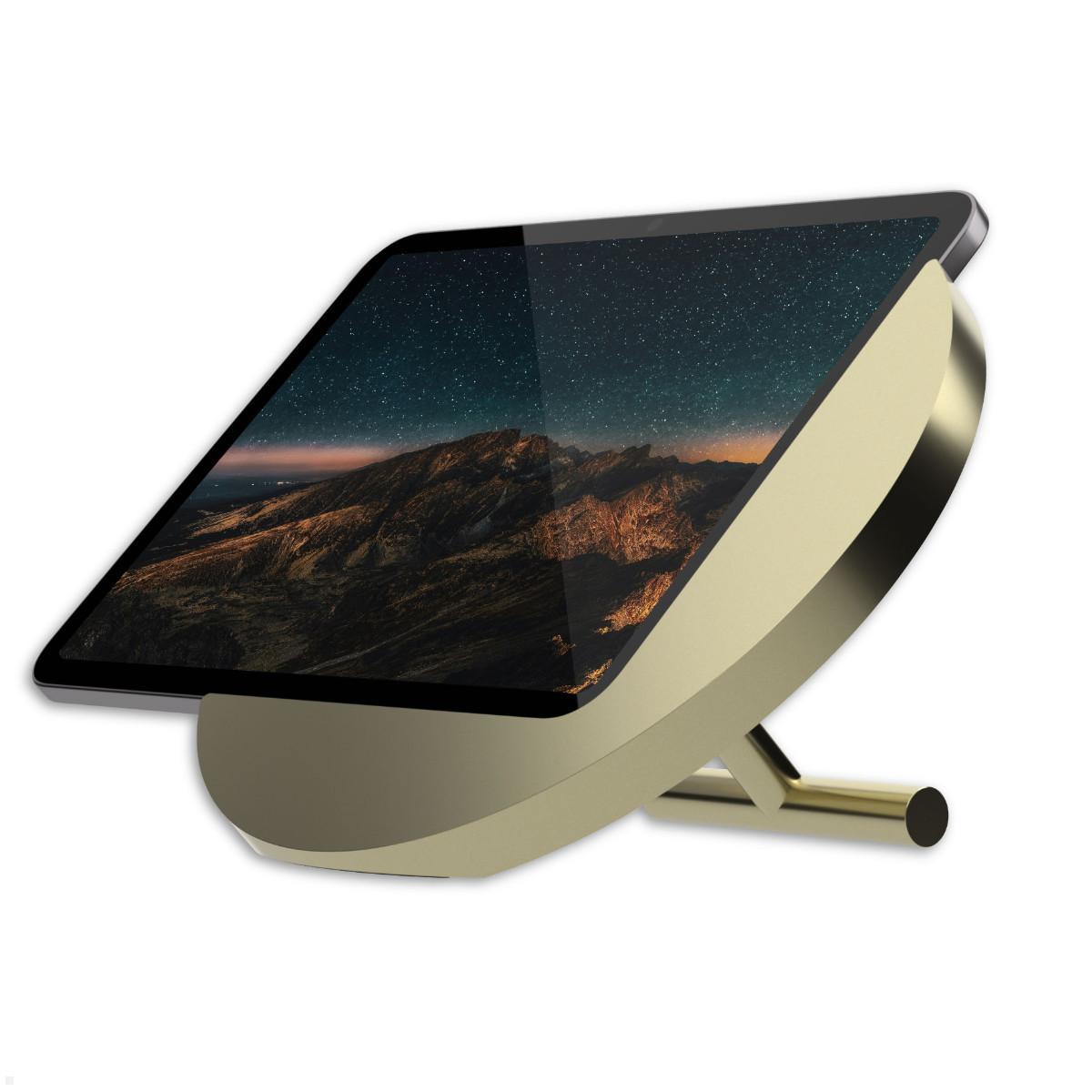 Displine Sunset Stand Apple iPad 10.9 (10.Gen) Tisch-Ständer USB-C, gold eloxiert