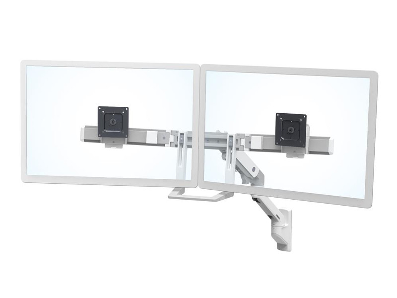 Ergotron HX Dual Monitorarm Monitor Wandhalterung (45-479-216)