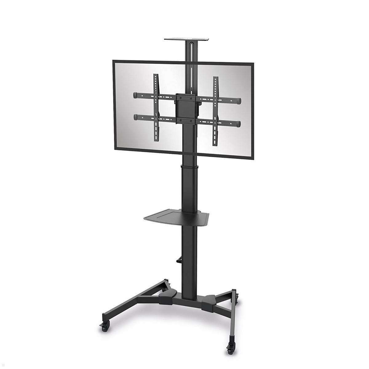 PureMounts PM-CART-70CB TV Ständer bis 70 Zoll, höhenverstellbar, schwarz